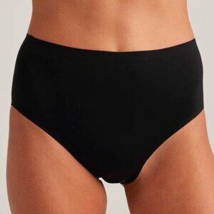 Saaalt High Waist Leakproof Underwear Black XXL Period Panty Brief